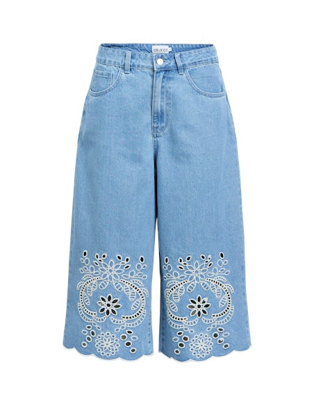 ObjJidda Denim Shorts | LtBlue