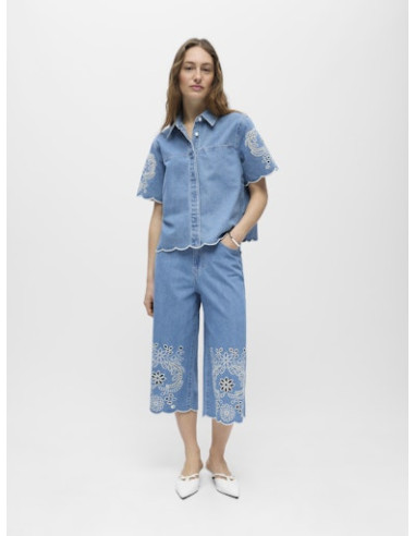 ObjJidda Denim Shirt | LtBlue