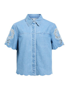 ObjJidda Denim Shirt | LtBlue 2