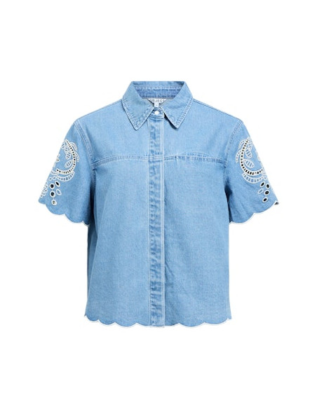 ObjJidda Denim Shirt | LtBlue