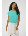 CrEvisa Knit Blouse | Ceramic