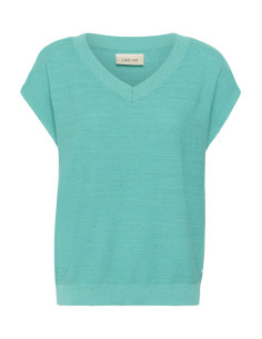CrEvisa Knit Blouse | Ceramic 2