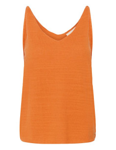 CrEvisa Knit Top | Orange 2