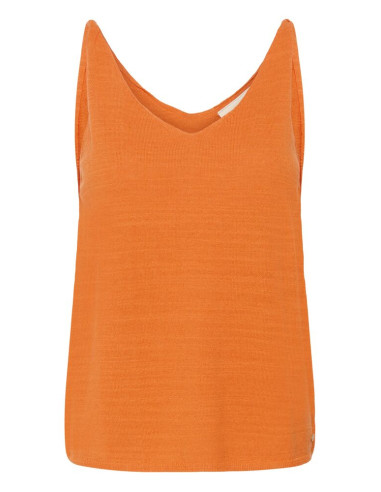 CrEvisa Knit Top | Orange