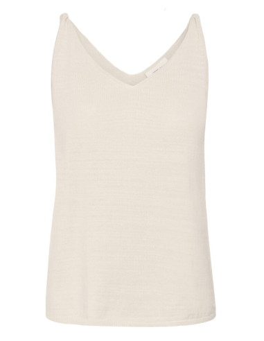 CrEvisa Knit Top | Pale