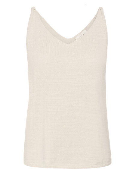 CrEvisa Knit Top | Pale