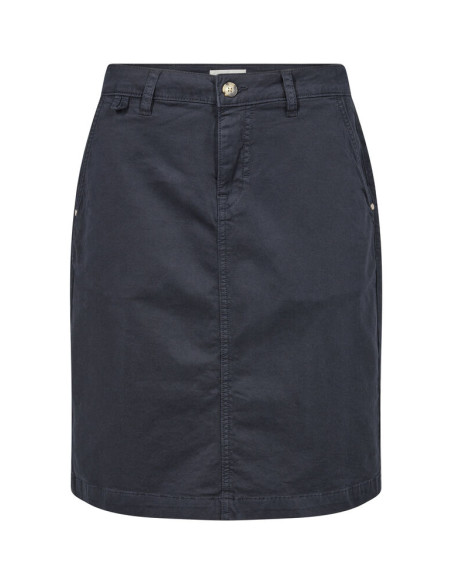 CRBerta Twill Skirt | Navy