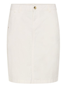 CRBerta Twill Skirt | White 2