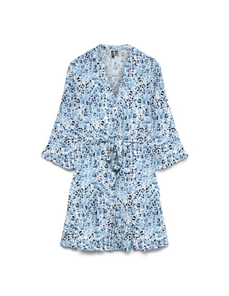 VmMenny Short Dress | Blue