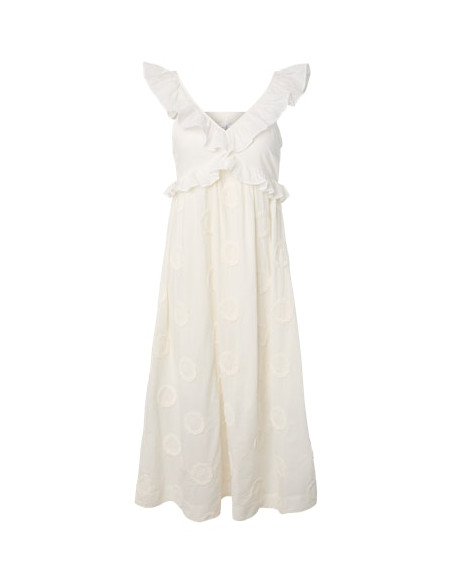 YASNama Long Dress | White