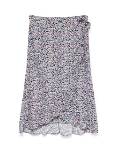 VmAlba Wrap Skirt  | Navy