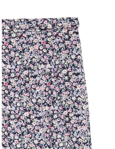 VmAlba Wrap Skirt  | Navy