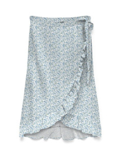 VmAlba Wrap Skirt | White