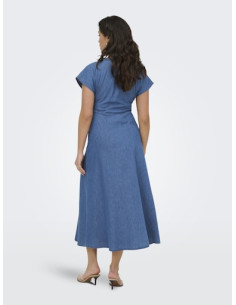 OnlNova Long Dress | MedBlue 2