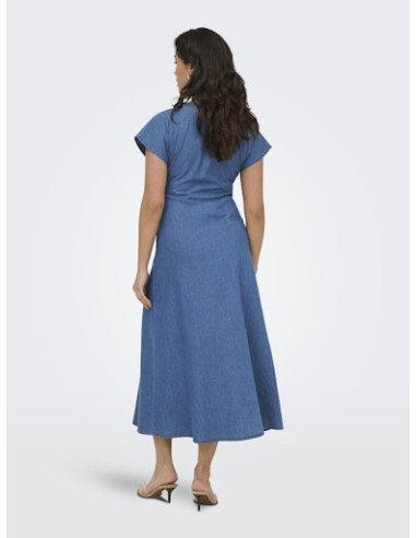 OnlNova Long Dress | MedBlue