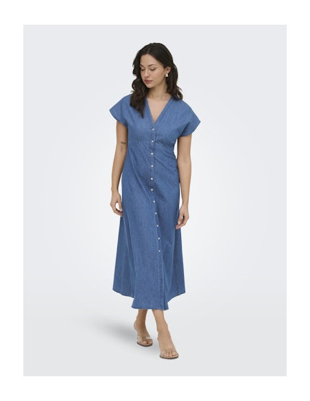 OnlNova Long Dress | MedBlue