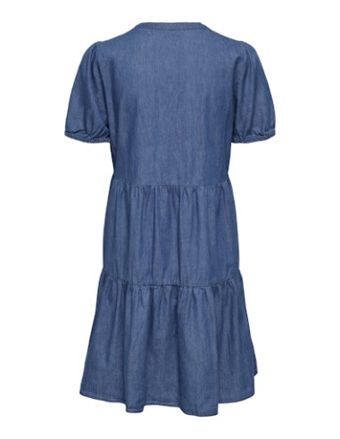 OnlNova S/S Thea Dress | MedBlue