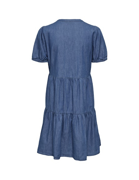 OnlNova S/S Thea Dress | MedBlue