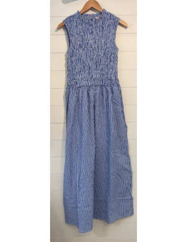 OnlTamari Smock Dress | Blue