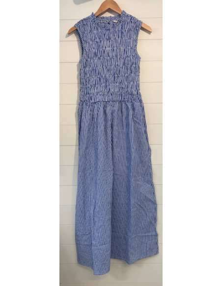 OnlTamari Smock Dress | Blue