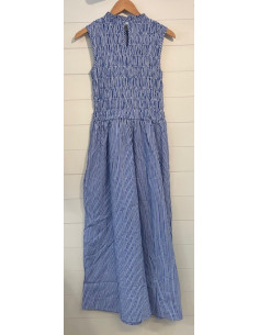 OnlTamari Smock Dress | Blue 2