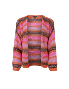 BcTherese Striped Cardigan | Orange
