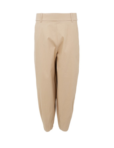 BcBeate Barrel Pant | Beige