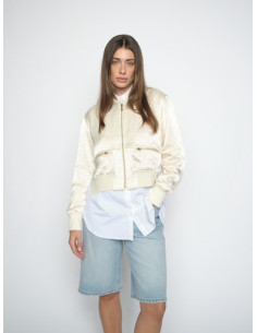MmCate Elna Jacket  | Ecru