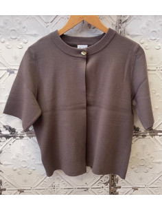 ObjReynard 2/4 Cardigan | Morel