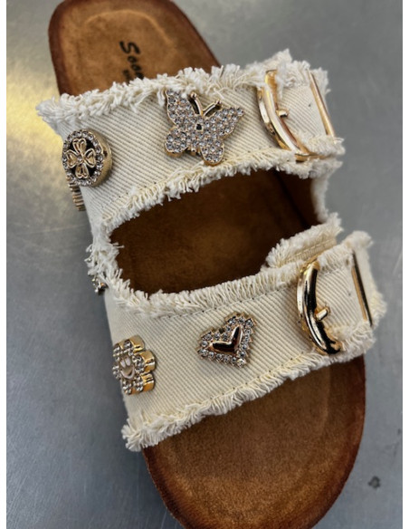 Sandal Bling | Beige