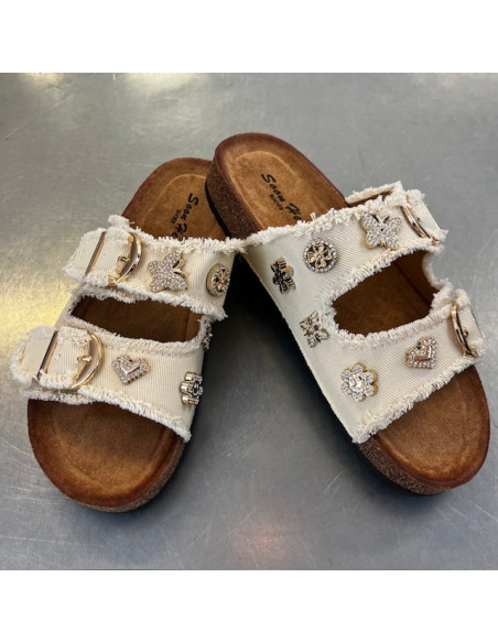 Sandal Bling | Beige
