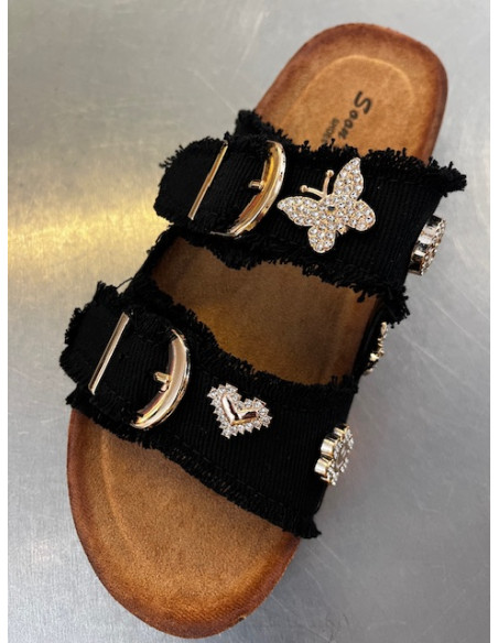 Sandal Bling | Black