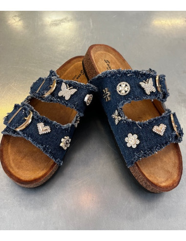 Sandal Bling | Denim