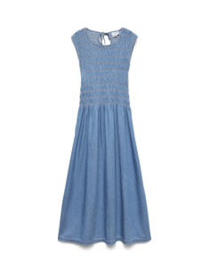 VMNerina Smock Dnm Dress | MedBlue