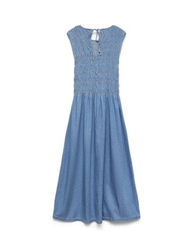 VMNerina Smock Dnm Dress | MedBlue