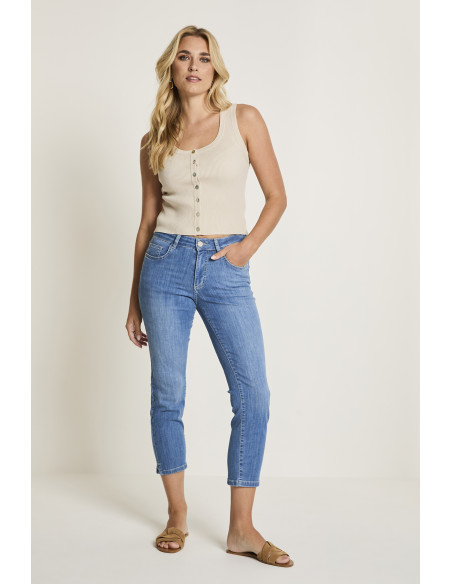 Capri Jeans | Stone Used
