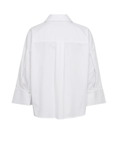 MmBritze Cotton Blouse | White