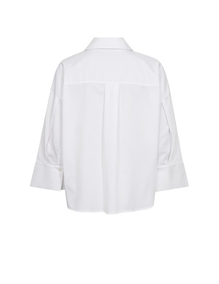 MmBritze Cotton Blouse | White