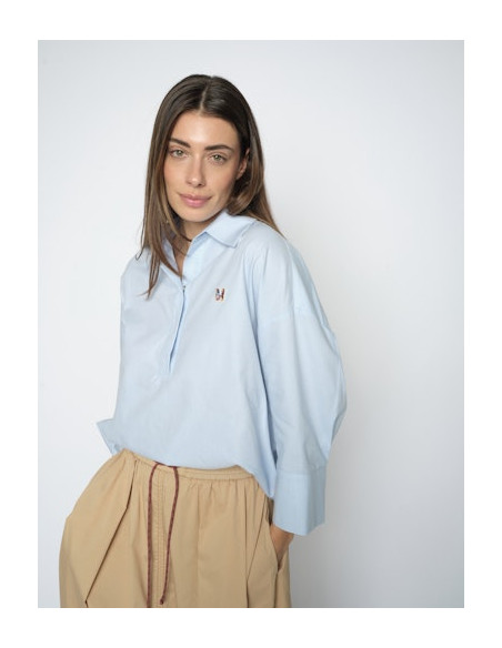 MmBritze Cotton Blouse | Skyway