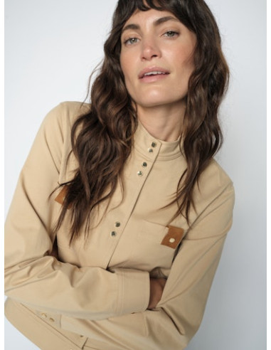 MmBriella Tenca Jacket | Sesame