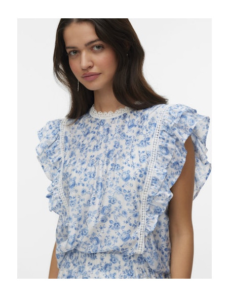 VmBliss S/L Top | Blue