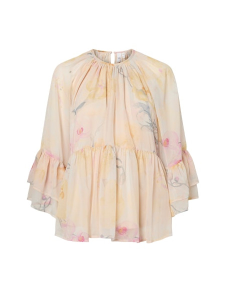 YASBlomina 3/4 Top | Yellow