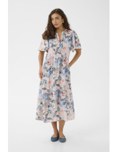 CuLotus Long Dress | Whitecap