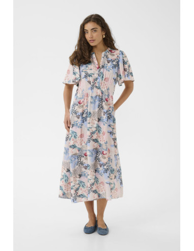 CuLotus Long Dress | Whitecap