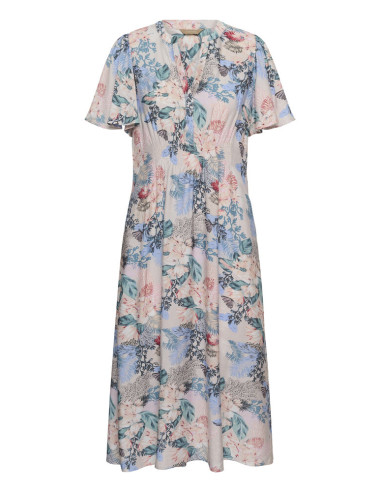 CuLotus Long Dress | Whitecap