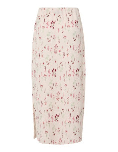 PcFlora Ankle Skirt | Pink 2