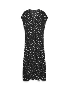 VmElisa Shirt 7/8 Dress | Black