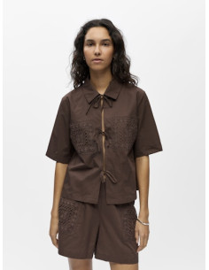ObjDidde Hope 2/4 Shirt | Brown 2