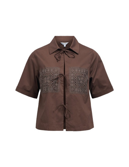 ObjDidde Hope 2/4 Shirt | Brown