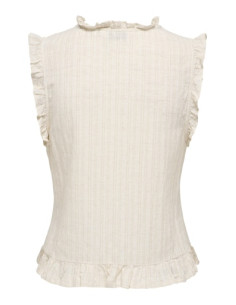 OnlEllys Frill Top | Pumic 2